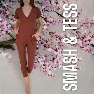 Smash & Tess Sunday Romper in brown xl
